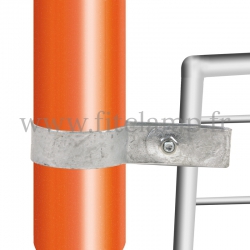 Conector tubular 170: Pasador individual para fijar a reja para montaje tubular. Realice fácilmente su montaje tubular.