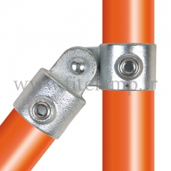 Rohrverbinder 173: Gelenkstück einfach für Rohrkonstruktion. Führen Sie Ihre Rohrmontage problemlos durch.