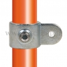 Conector tubular 173M: T corto giratorio pieza macho para montaje tubular. Realice fácilmente su montaje tubular.