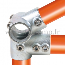 Tube clamp fitting 185: Eves fitting clamp for tubular structures. Easy to install