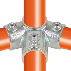 Tube clamp fitting 191: Ridge fitting clamps for tubular structures. Easy to install