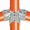 Conector tubular 191: Armazón parte alta para montaje tubular. Realice fácilmente su montaje tubular.