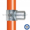 Tube clamp fitting 147 for tubular structures: Internal swivel tee. FitClamp