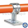 Raccord tubulaire 143 pour un assemblage et structure tubulaire. Avec double galvanisation