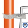 Tube clamp fitting 170 for tubular structures: Single-sided mesh panel clip. FitClamp