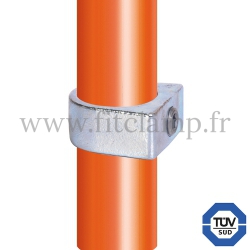 Conector tubular 235: Anillo compatible con 1 tubo para montaje tubular. No es necesario soldar o atornillar las piezas