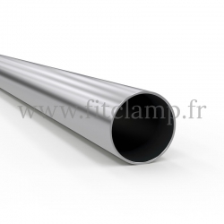 Anodised aluminium round tube Ø C 42. FitClamp