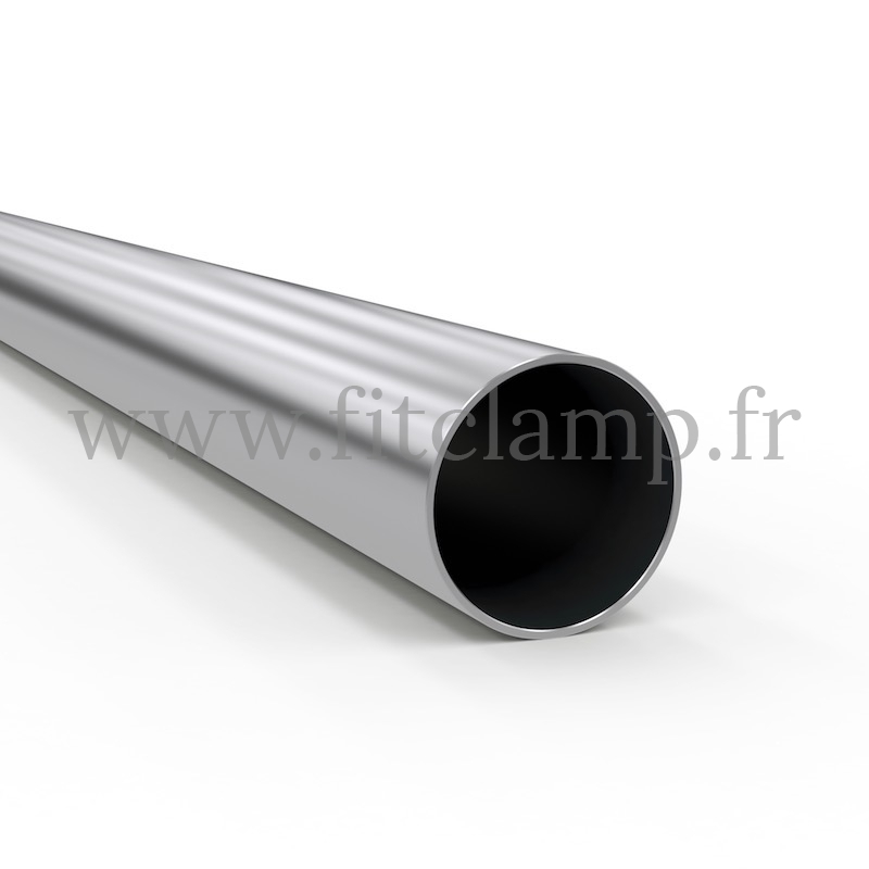 Anodised aluminium round tube Ø C 42