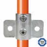 Tube clamp fitting 246 for tubular structures: Heavy-duty side palm. FitClamp