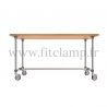 Table standard en structure tubulaire C42 acier - FitClamp