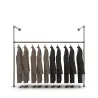 Porte manteaux mural simple en structure tubulaire - FitClamp