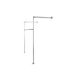 Porte manteaux mural simple en structure tubulaire - FitClamp
