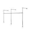 Porte manteaux mural double en structure tubulaire - FitClamp