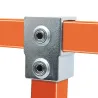 Square Tube fittings - Short tee