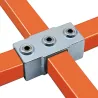 Square Tube fittings - Cross