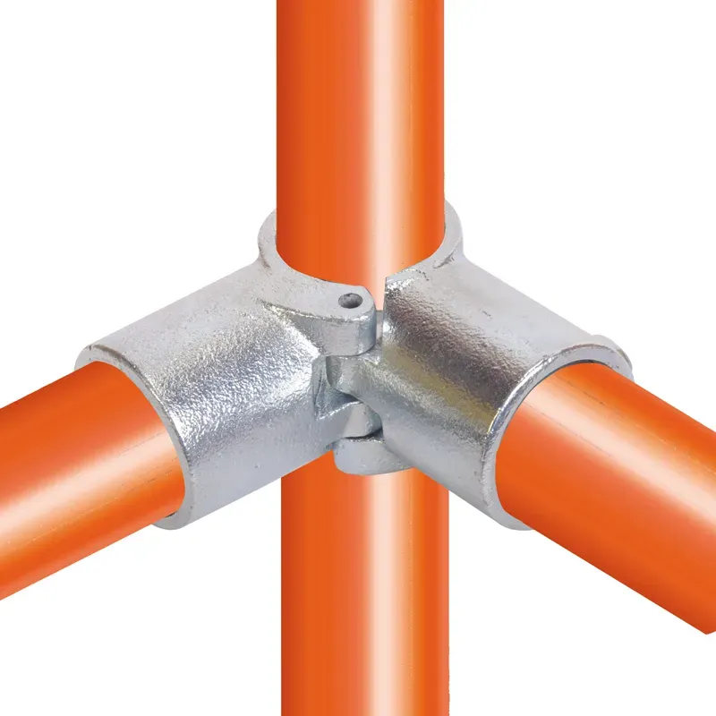 Raccord tubulaire Coude intermédiaire bis (116A) pour un assemblage tubulaire sans soudure. FitClamp