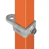 Square Tube fittings - Hinge - Male Part