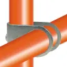 Conector tubular 160: Cruz girada tipo U para montaje tubular