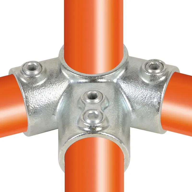 Conector tubular 191: Armazón parte alta para montaje tubular. Se montan con una simple llave Allen.