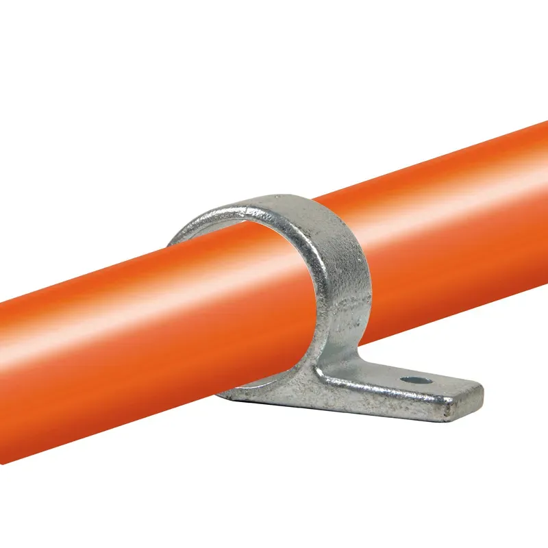 Conector tubular 199: Anillo de fijación individual para montaje tubular. Se montan con una simple llave Allen