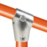 Raccord tubulaire rond. T court 11°-29° (253Z) pour un assemblage tubulaire