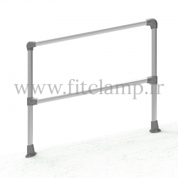 Barrière C42 inclinée 0-11° - Simple - FitClamp