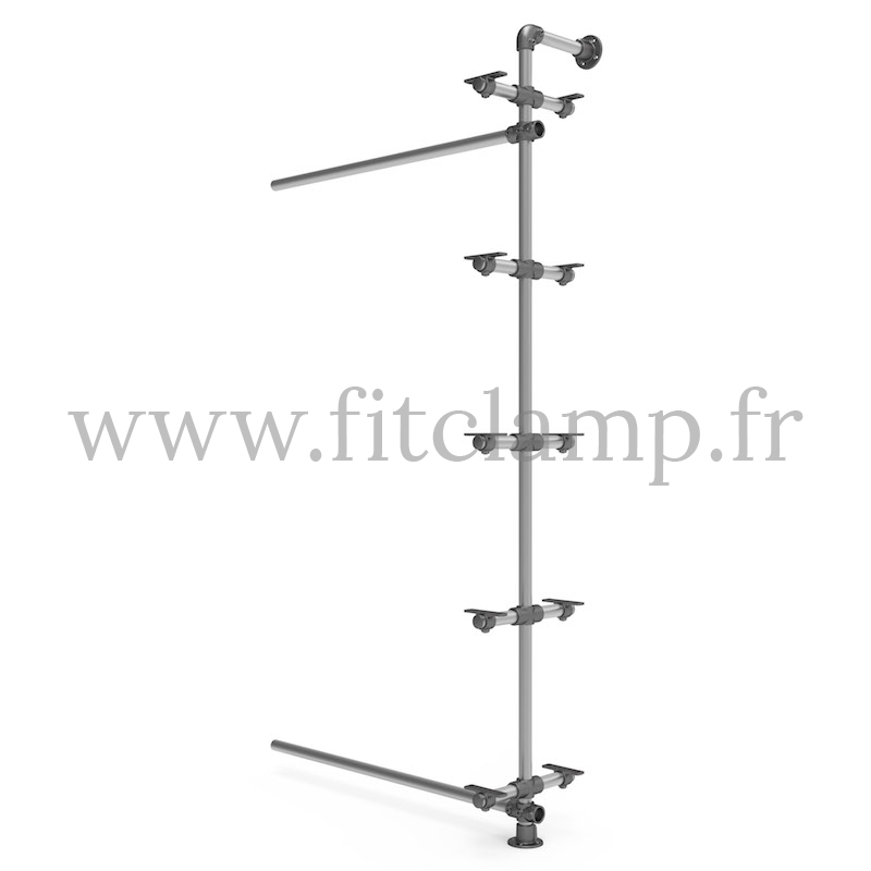 Etagère 5 niveaux simple - Extension - FitClamp