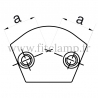 Tube clamp fitting 124 for tubular structures: Variable elbow 15- 60° clamp, compatible for use with 2 tubes. Easy to install