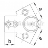 Tube clamp fitting 191: Ridge fitting clamps for tubular structures