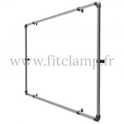 Tensor de lazo elástico con gancho 18 cm. Núcleo central de la cuerda elástica: Caucho multifilamento