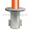 Conector tubular 134: Base empotrada para montaje tubular. con doble protección de galvanizado. FitClamp