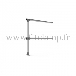 Upright tubular barrier - Extension: D48 tubular structure