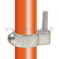 Conector tubular 140: Pasador puerta macho para montaje tubular