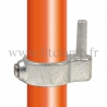 Tube clamp fitting 140 for tubular structures: Gate hinge. easy to install