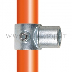 Conector tubular 147: T corto racor macho para montaje tubular. Realice fácilmente su montaje tubular.