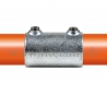 Tube clamp fitting 149 for tubular structures: External sleeve joint. with double galvanized protection.